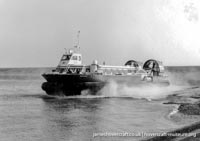 AP1-88 hovercraft on the Solent